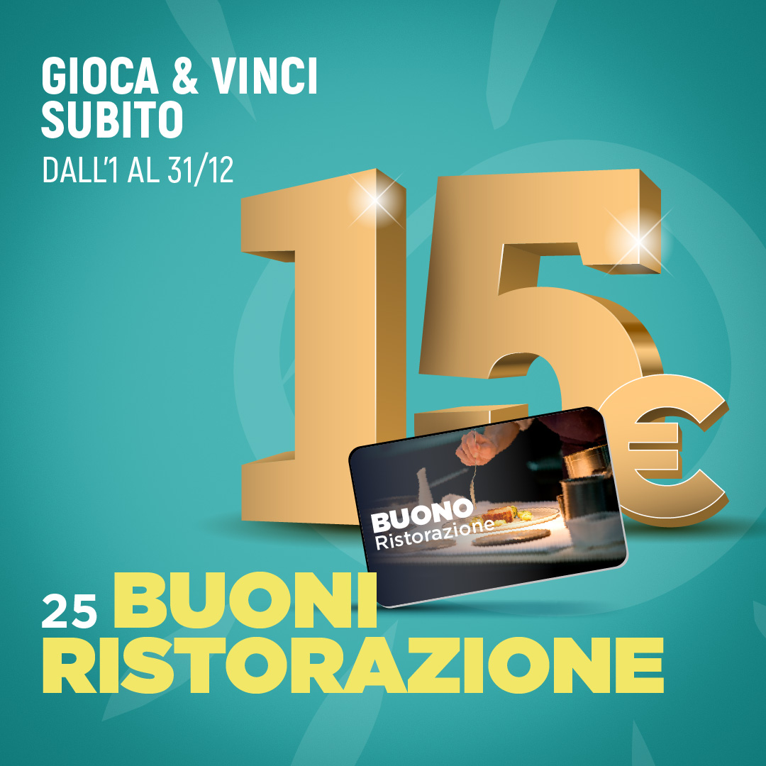 25 buoni ristorazione